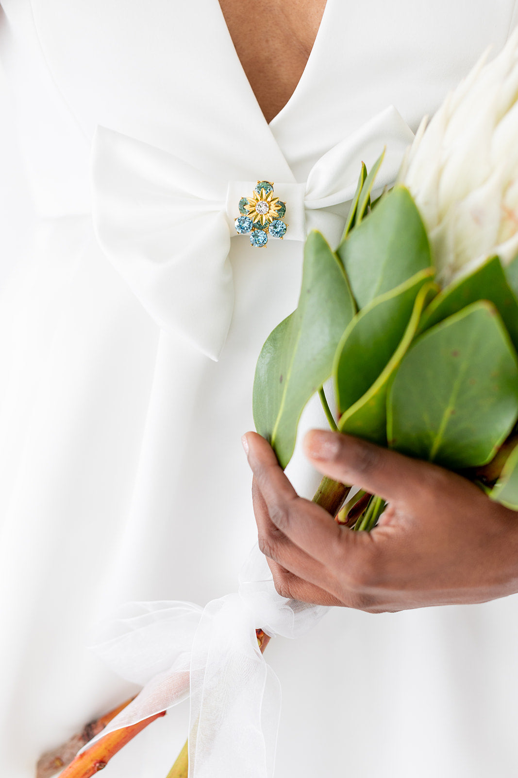 Something Blue Brooch